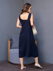 Платья ISSA Plus модель 14123_blue Фото