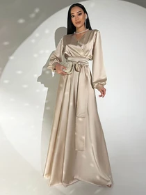 Платья Jadone Fashion модель Suknya_Shyk_bej Фото
