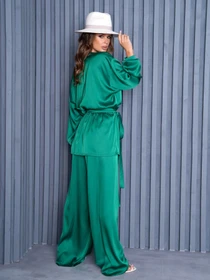 Костюмы ISSA Plus модель 14129_green Фото