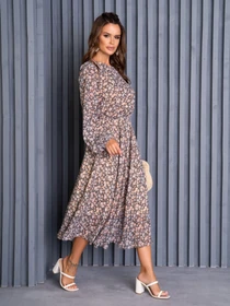 Сукні ISSA Plus модель 14134_multicolor Фото