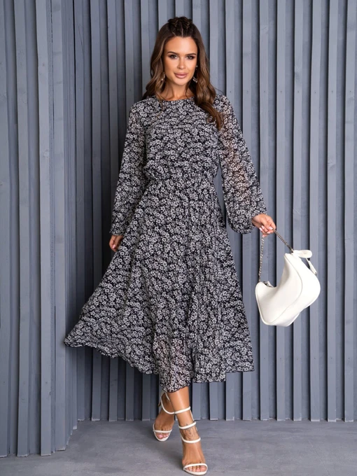 Сукні ISSA Plus модель 14136_black Фото