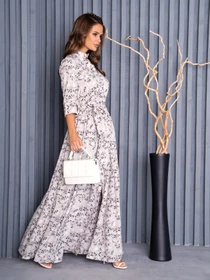 Сукні ISSA Plus модель 14139_grey Фото