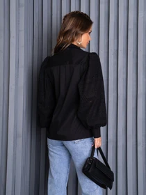 Рубашки ISSA Plus модель SA-481_black Фото
