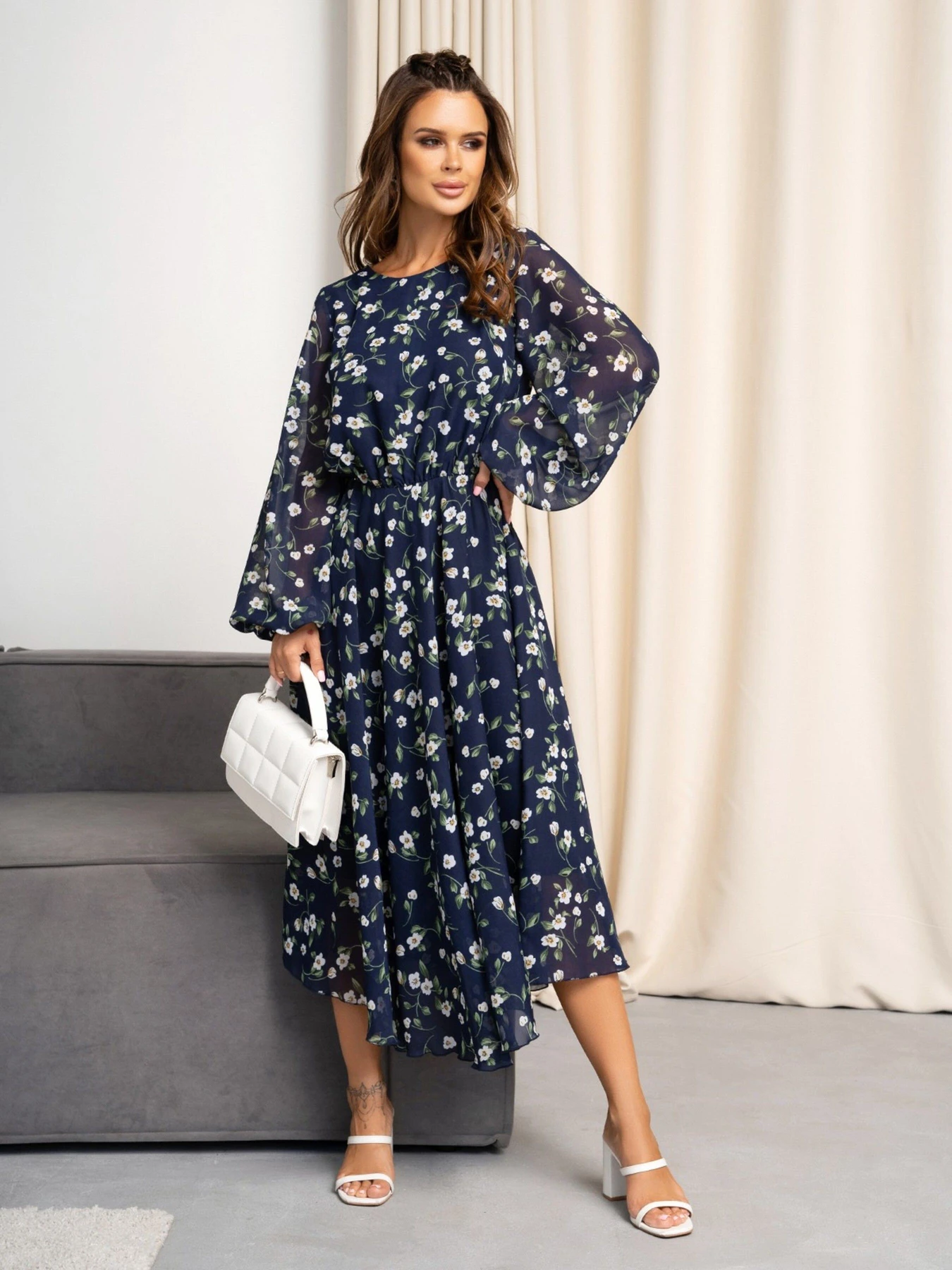 Сукні ISSA Plus модель 14130_blue Сукні ISSA Plus модель 14130_blue Фото