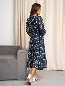 Сукні ISSA Plus модель 14130_blue Фото
