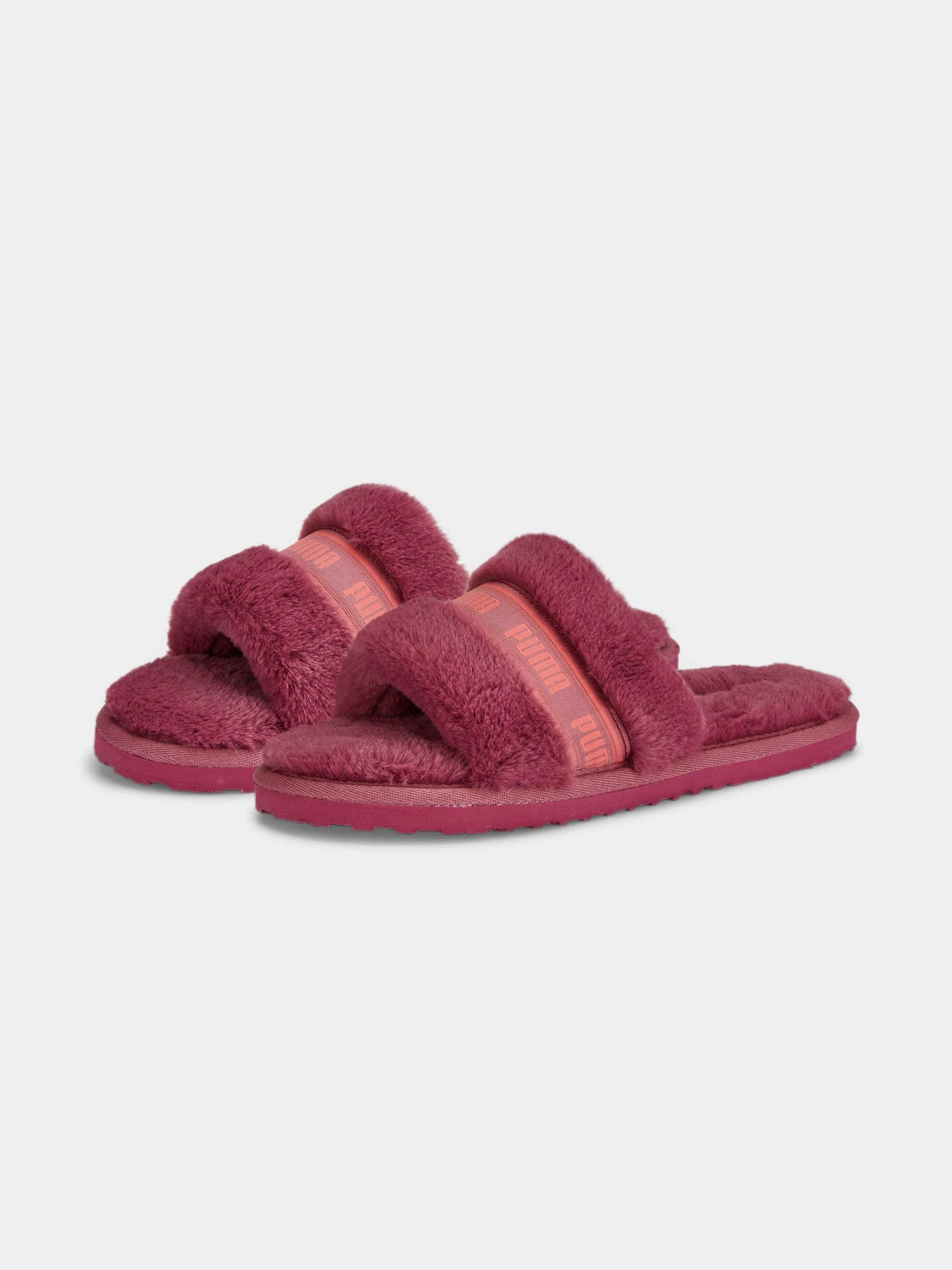Шлёпанцы PUMA Fluff модель 384937 Фото