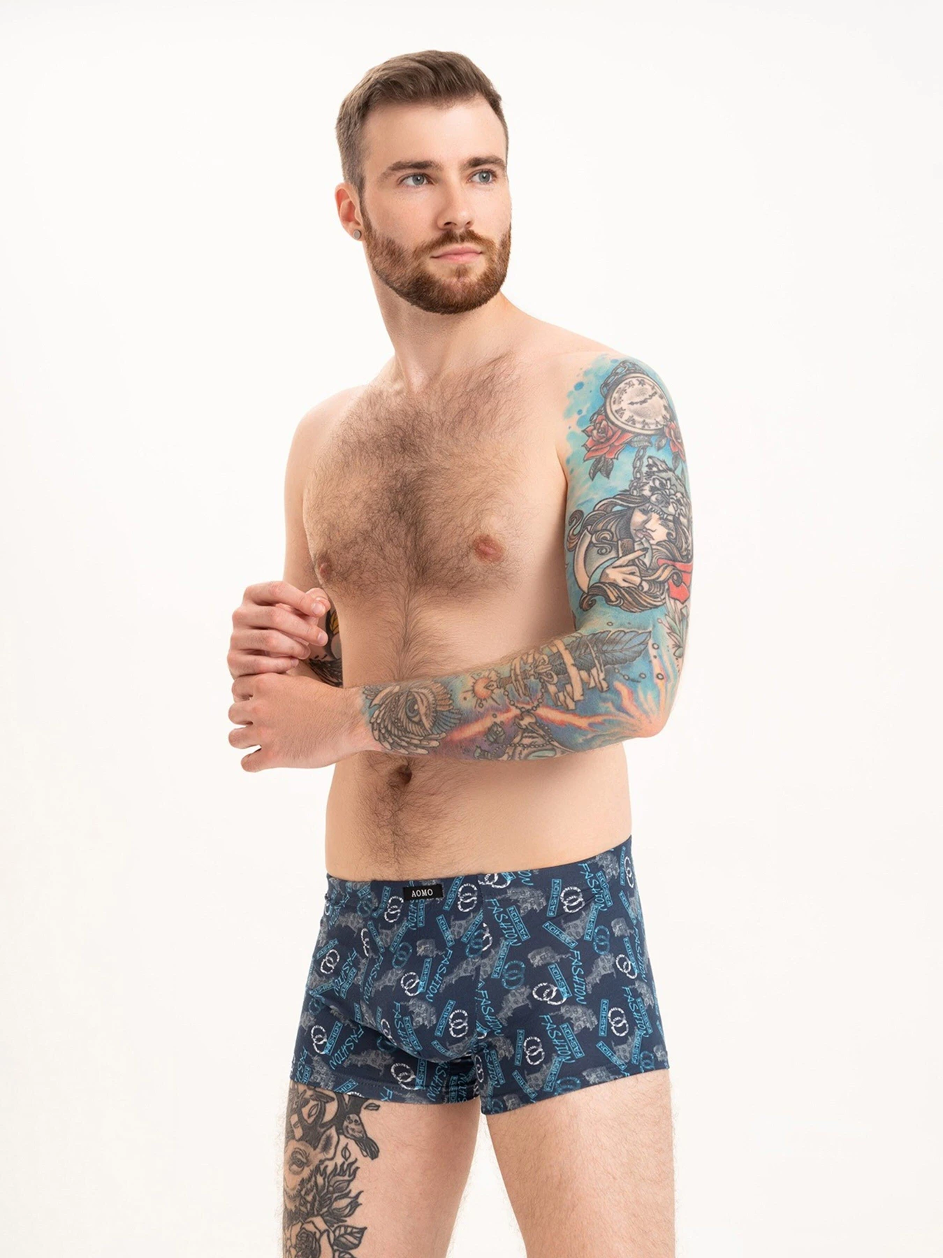 Нижнее белье ISSA Plus модель GN5-203_blue Фото