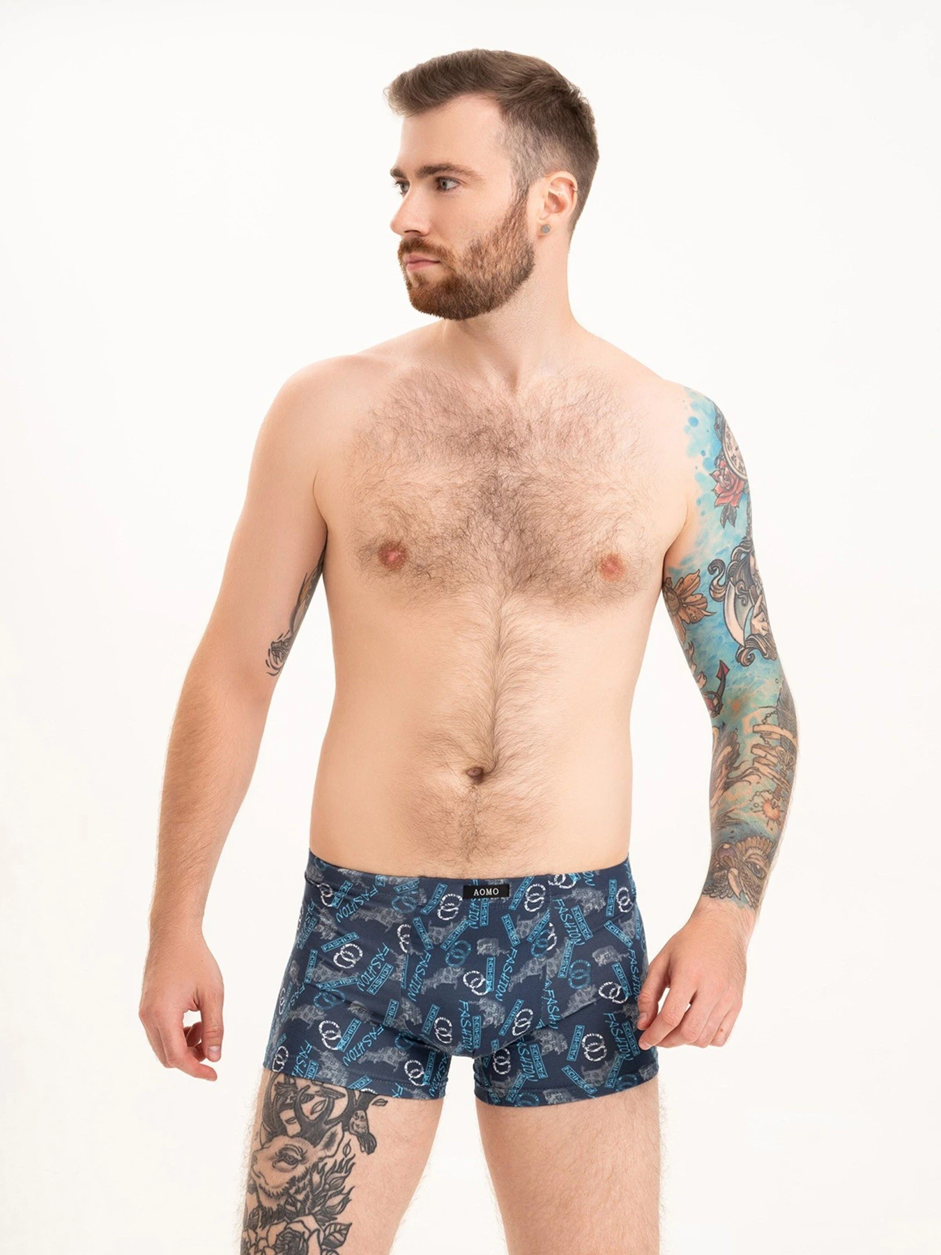 Нижнее белье ISSA Plus модель GN5-203_blue Фото