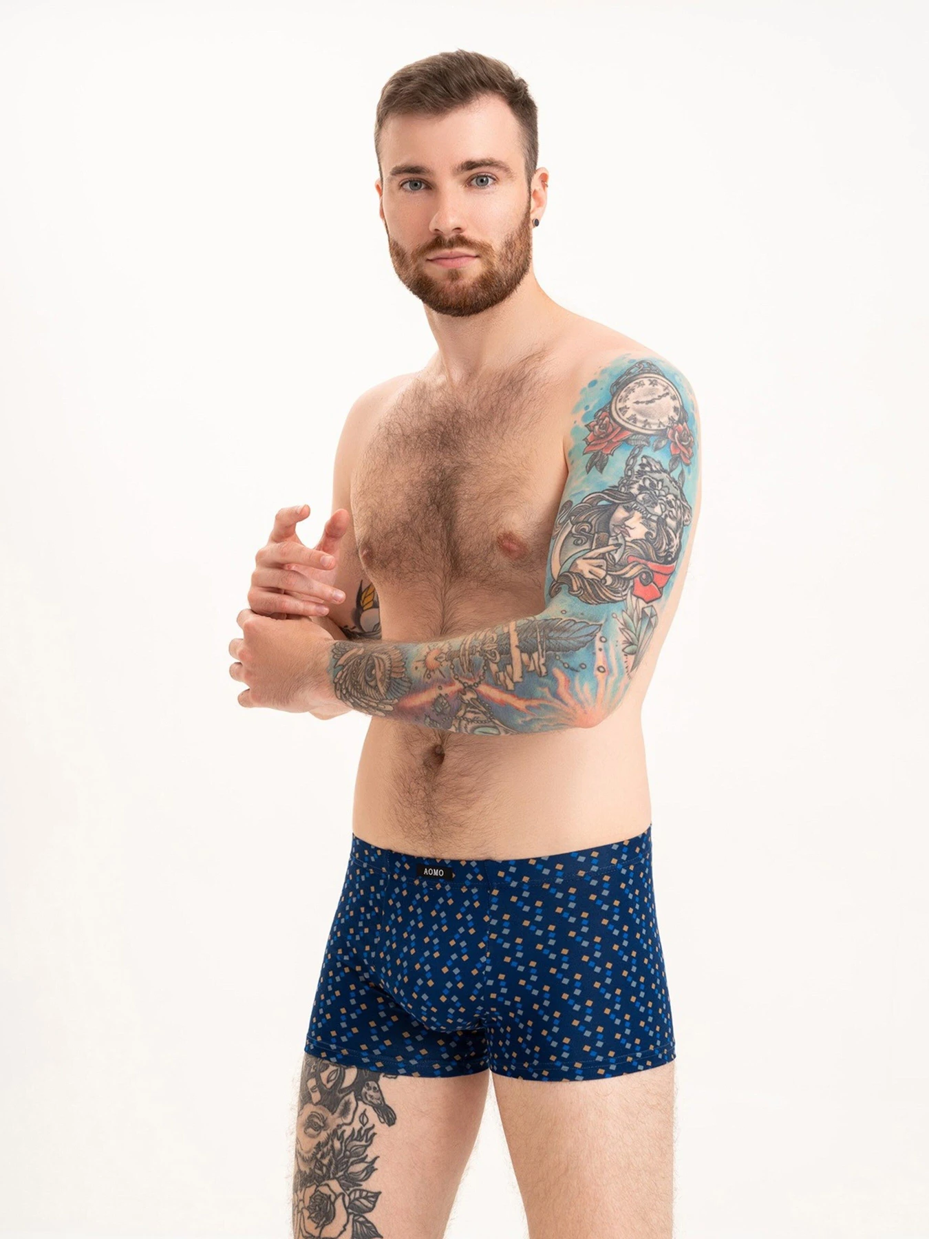 Нижнее белье ISSA Plus модель GN5-206_darkblue Фото