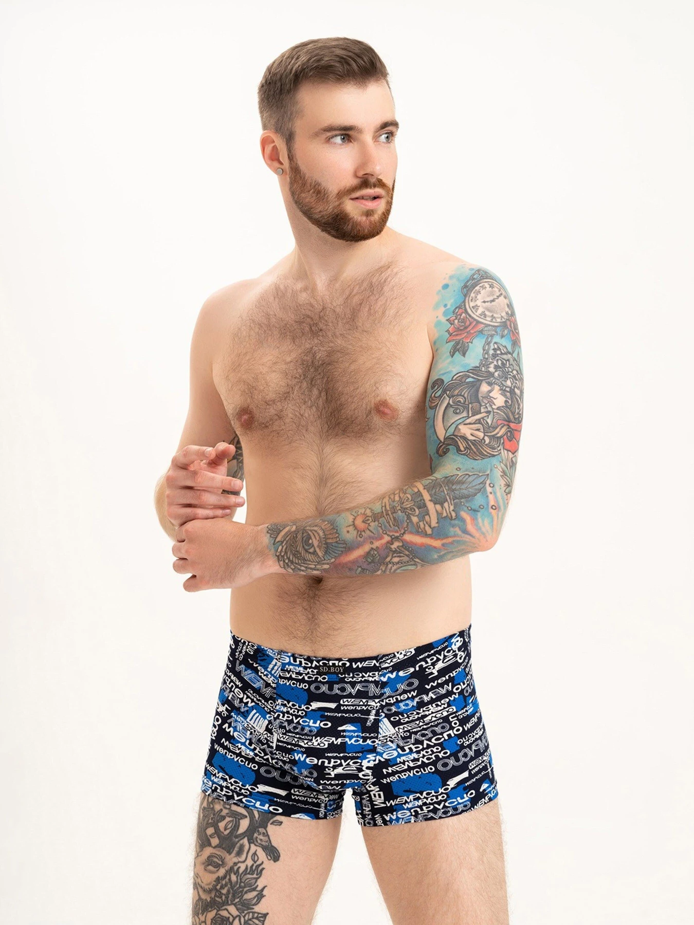 Нижнее белье ISSA Plus модель GN5-207_darkblue Фото