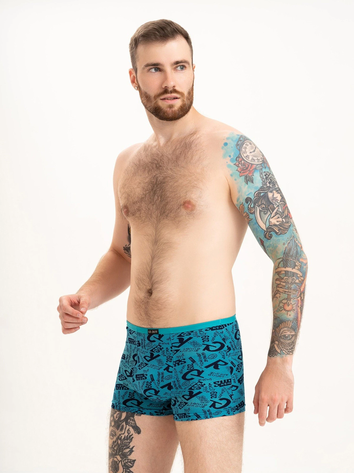 Нижня білизна ISSA Plus модель GN5-209_turquoise Фото