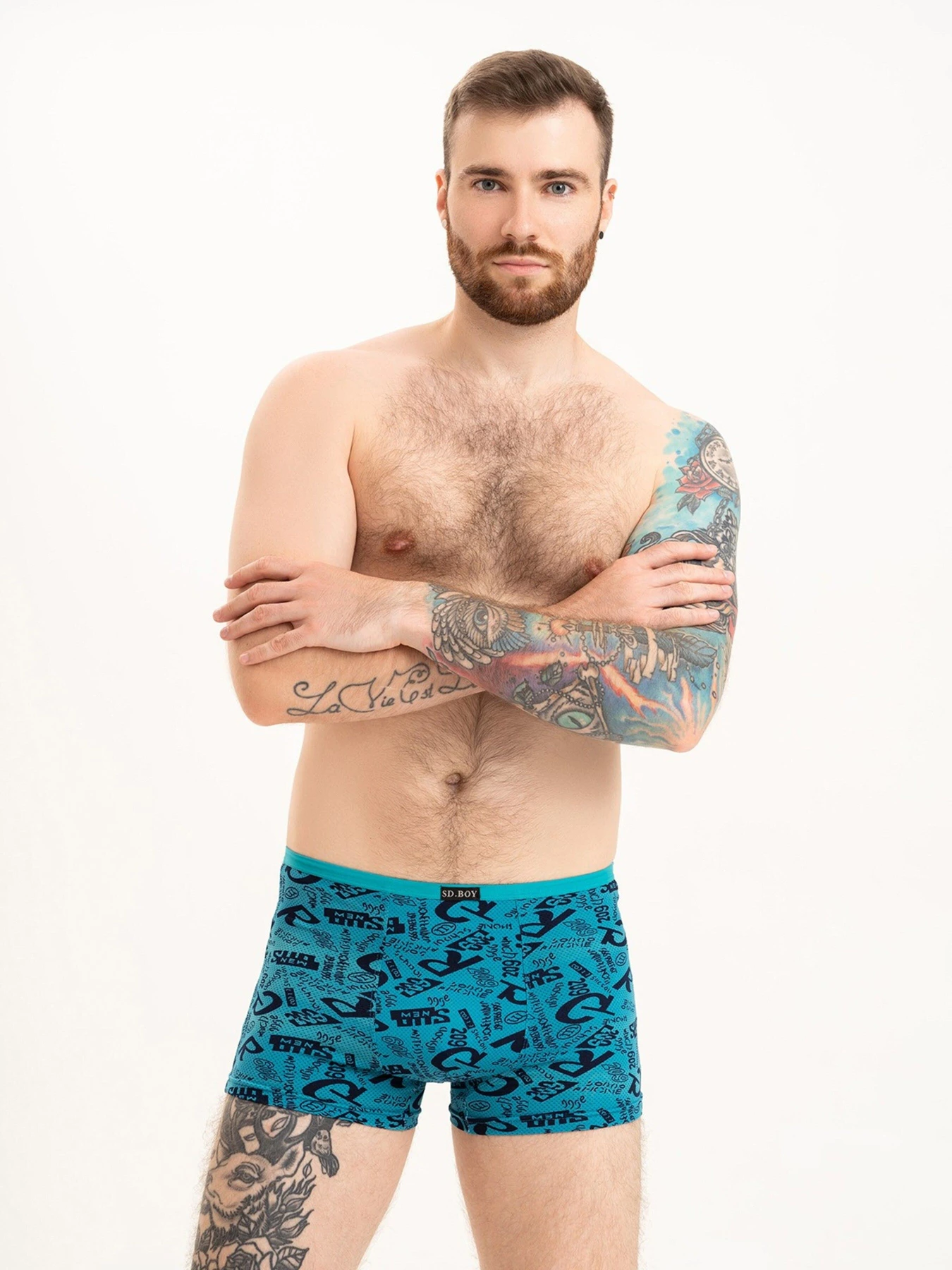 Нижня білизна ISSA Plus модель GN5-209_turquoise Фото