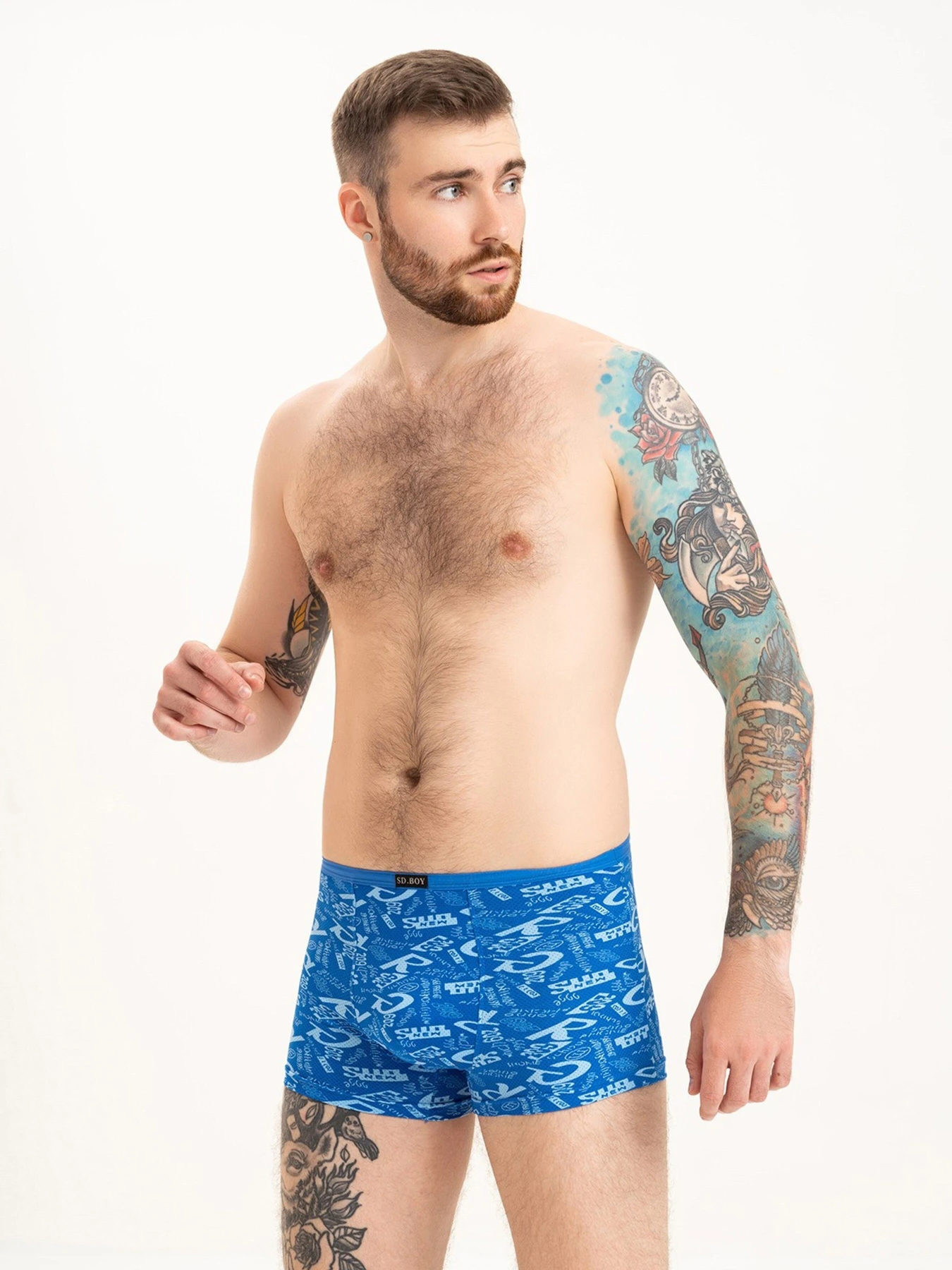 Нижнее белье ISSA Plus модель GN5-209_lightblue Фото