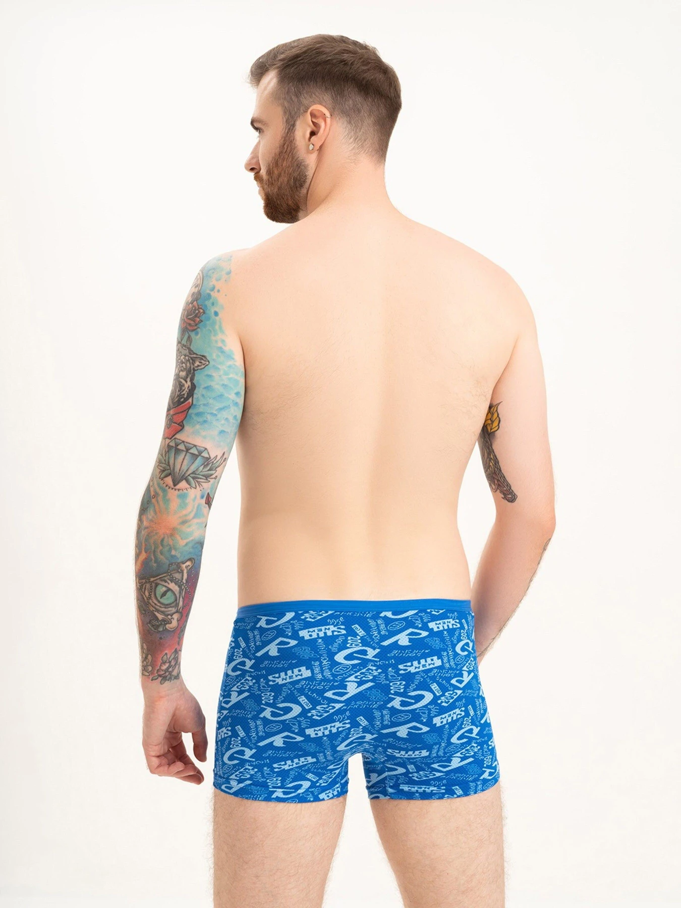 Нижнее белье ISSA Plus модель GN5-209_lightblue Фото