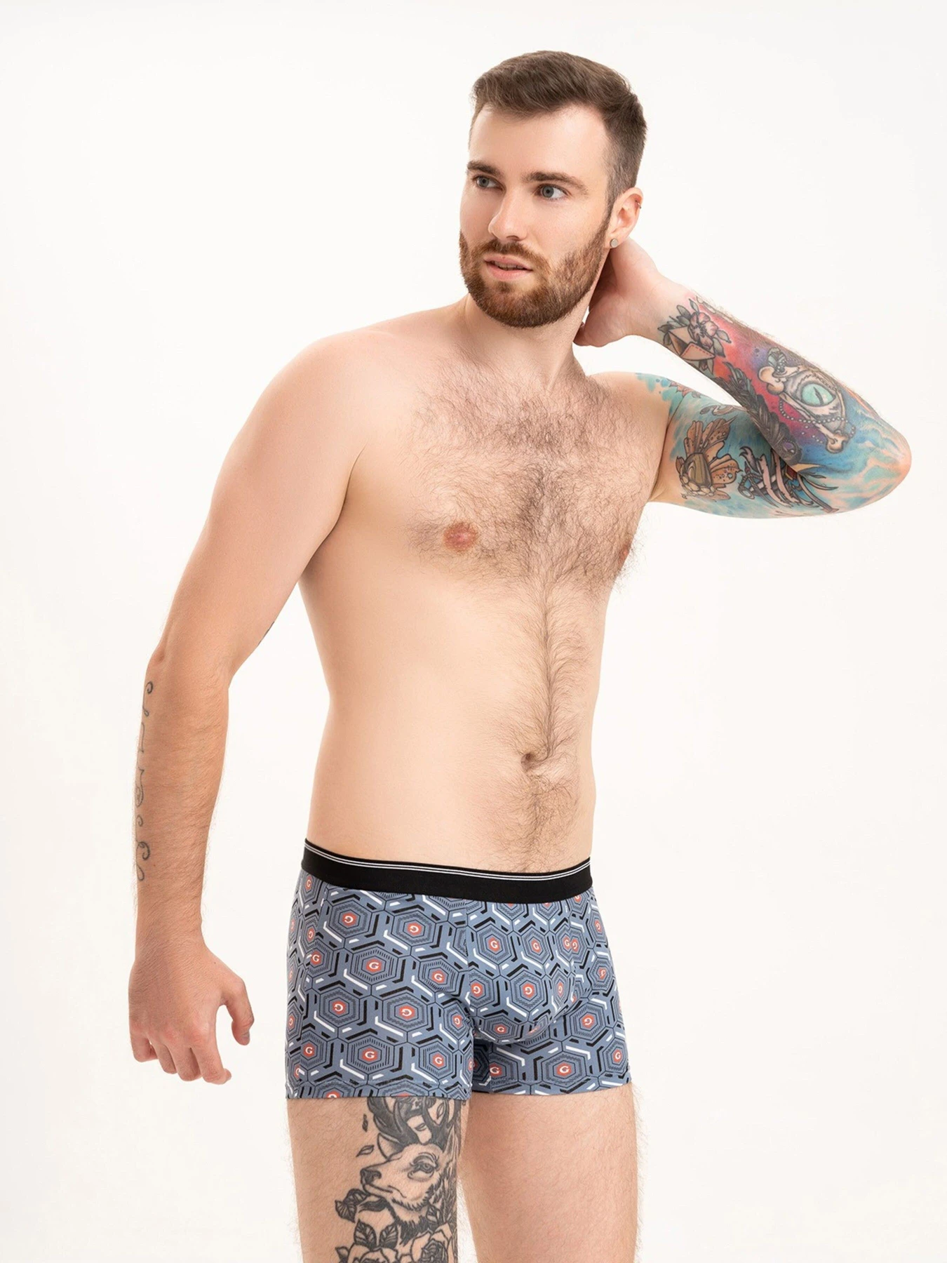 Нижнее белье ISSA Plus модель GN5-216_lightblue Фото