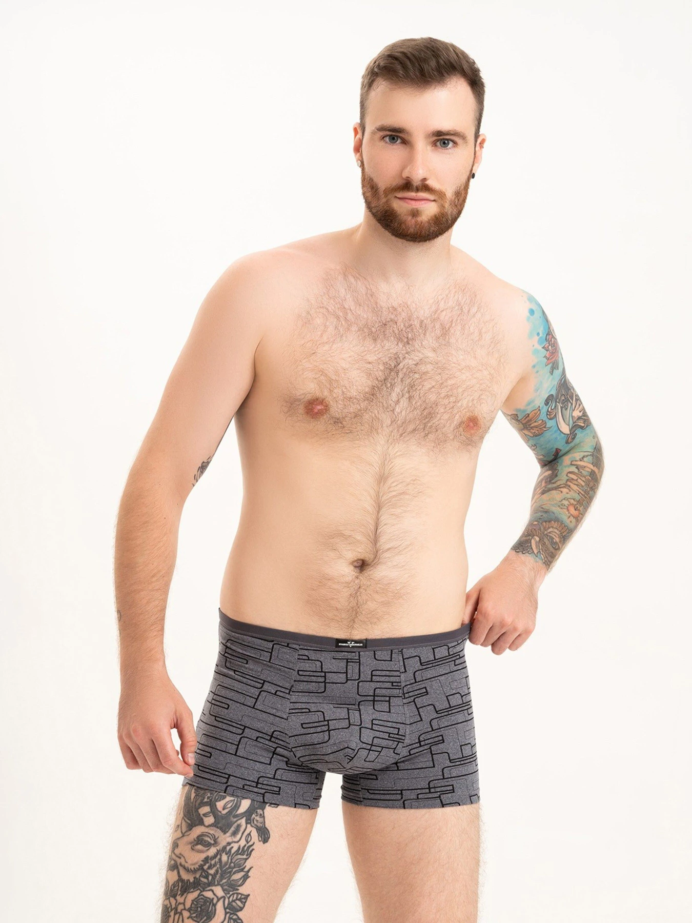 Нижнее белье ISSA Plus модель GN5-220_darkgray Фото