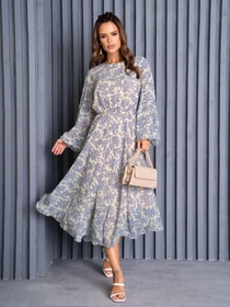 Сукні ISSA Plus модель 14132_multicolor Фото