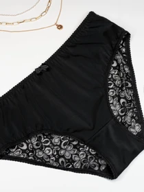 Нижня білизна ISSA Plus модель BL2-786_black Фото
