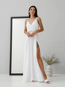 Платья Jadone Fashion модель Suknya_Bonsi_bila Фото