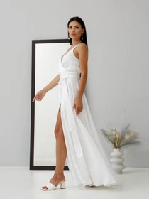 Платья Jadone Fashion модель Suknya_Bonsi_bila Фото