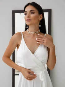 Платья Jadone Fashion модель Suknya_Bonsi_bila Фото