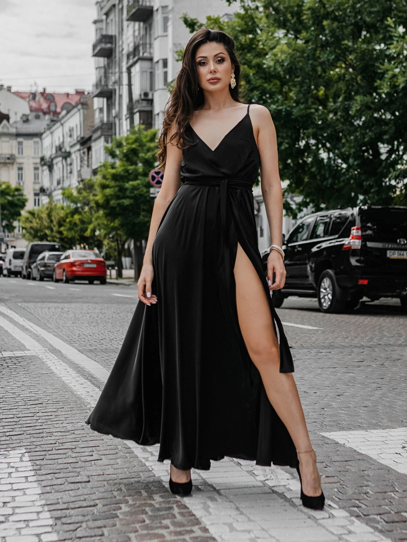 Платья Jadone Fashion модель Suknya_Bonsi_chorna Фото