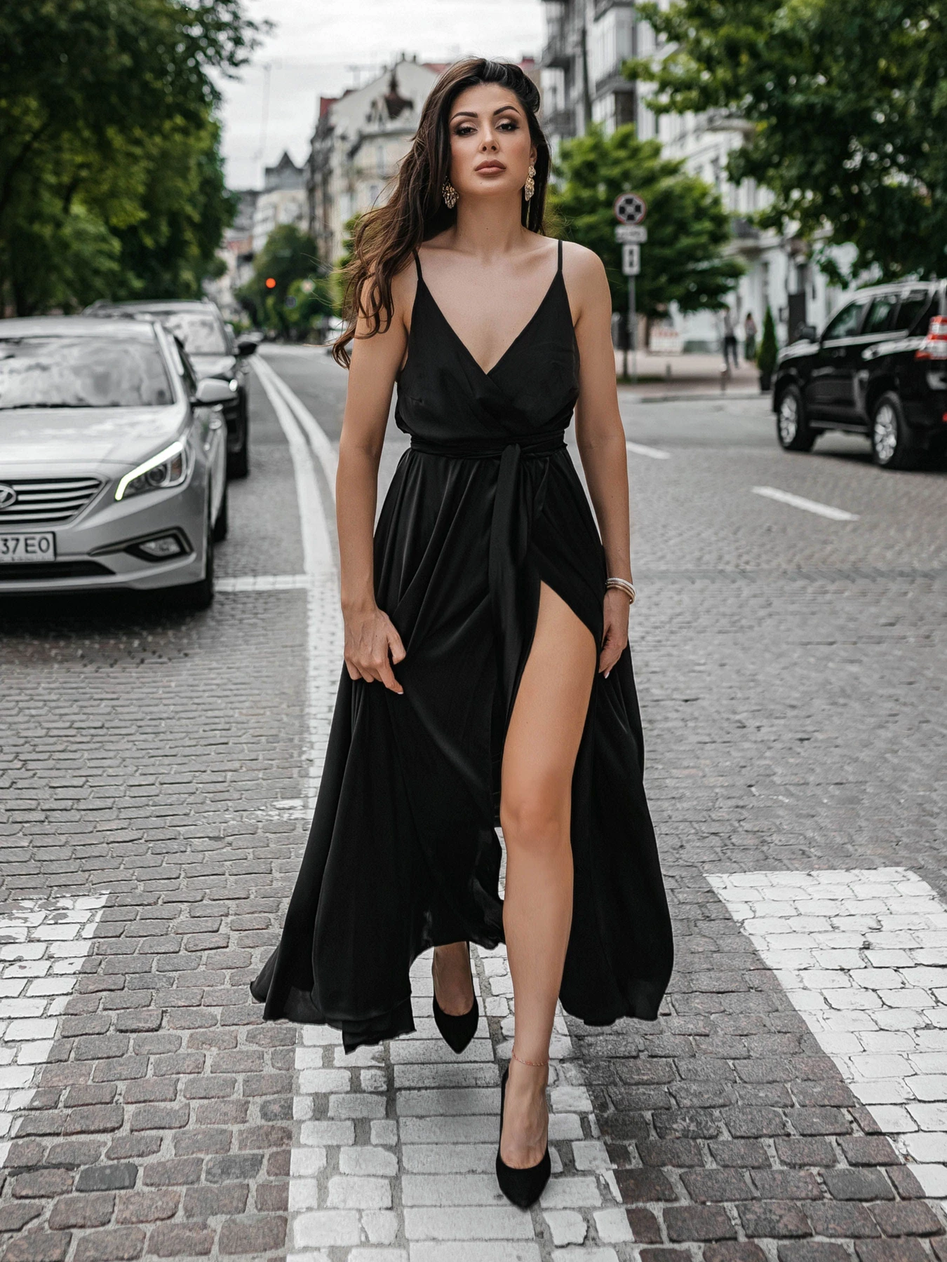 Платья Jadone Fashion модель Suknya_Bonsi_chorna Фото
