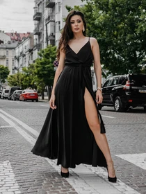 Платья Jadone Fashion модель Suknya_Bonsi_chorna Фото