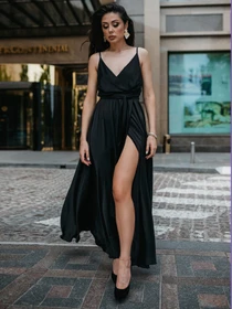 Платья Jadone Fashion модель Suknya_Bonsi_chorna Фото