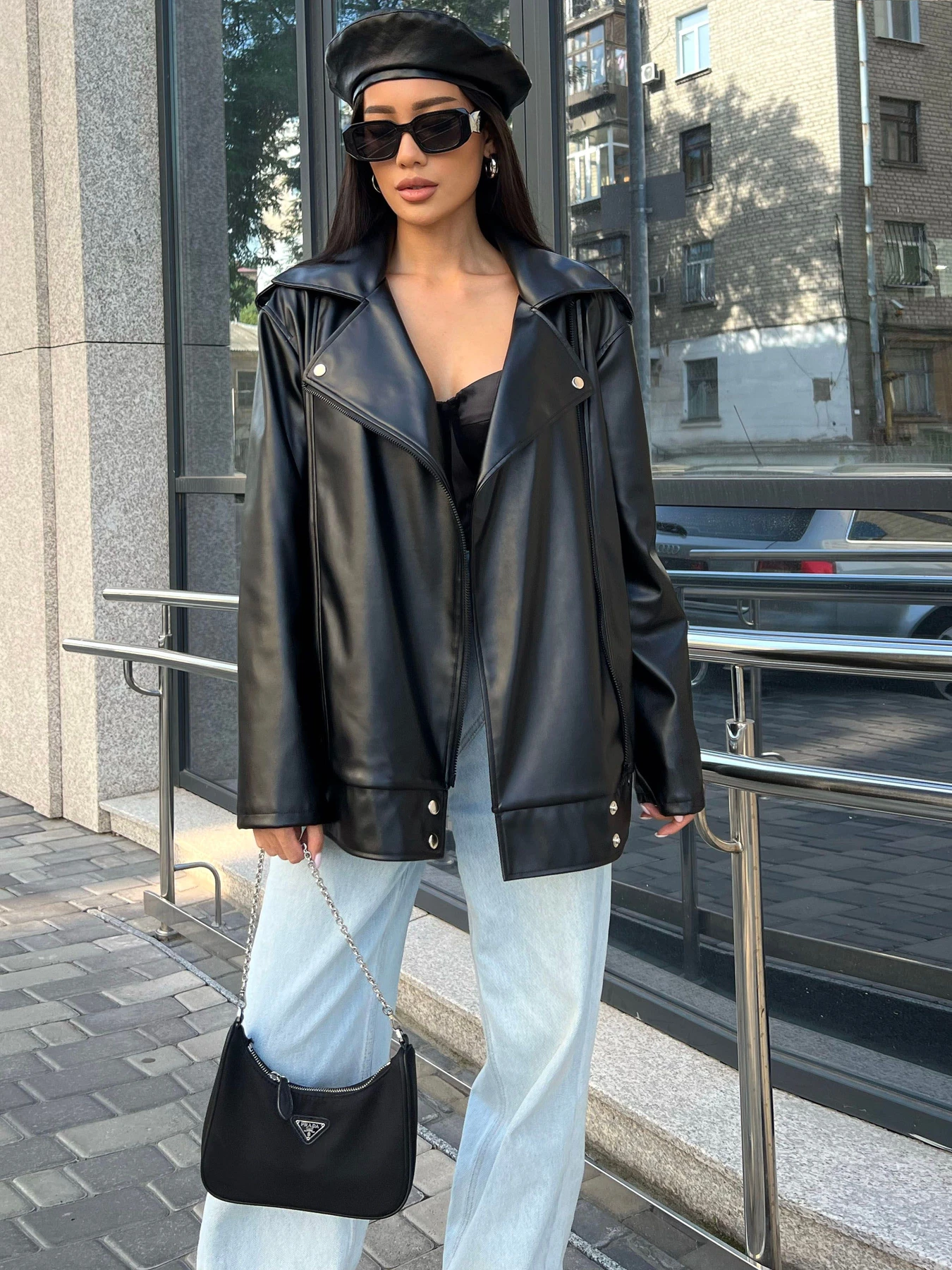 Куртки та дублянки Jadone Fashion модель Kurtka_Derbi_chorn Фото