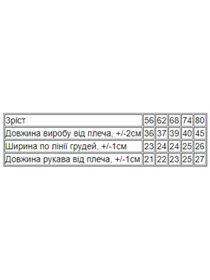 Одяг для немовлят Носи своє модель 5010-036-33-5-garbuzovij-love Фото