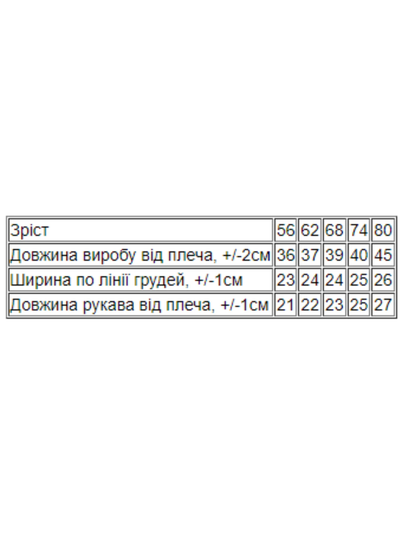 Одяг для немовлят Носи своє модель 5010-036-33-4-sro-blakitnij-zhachok Фото