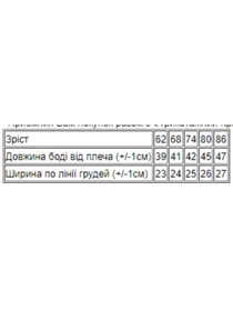Одяг для немовлят Носи своє модель 5044-001-33-morsxka-hvilq Фото