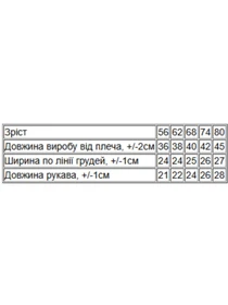 Одежда для младенцев Носи своє модель 5010-023-33-5-salatovij-sova Фото