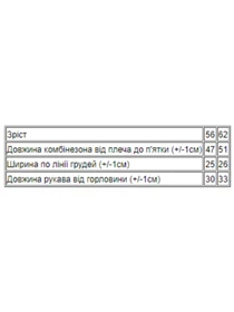Одежда для младенцев Носи своє модель 5014-001-33-4-blakitnij-zhirafa Фото