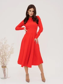 Сукні ISSA Plus модель 13534A_red Фото
