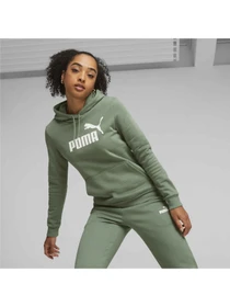 Худи и свитшоты PUMA ESS Logo Hoodie FL (s) модель 586789 Фото