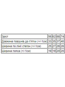 Одежда для младенцев Носи своє модель 5034-024-4-mshka-zelenij-na-blomu Фото