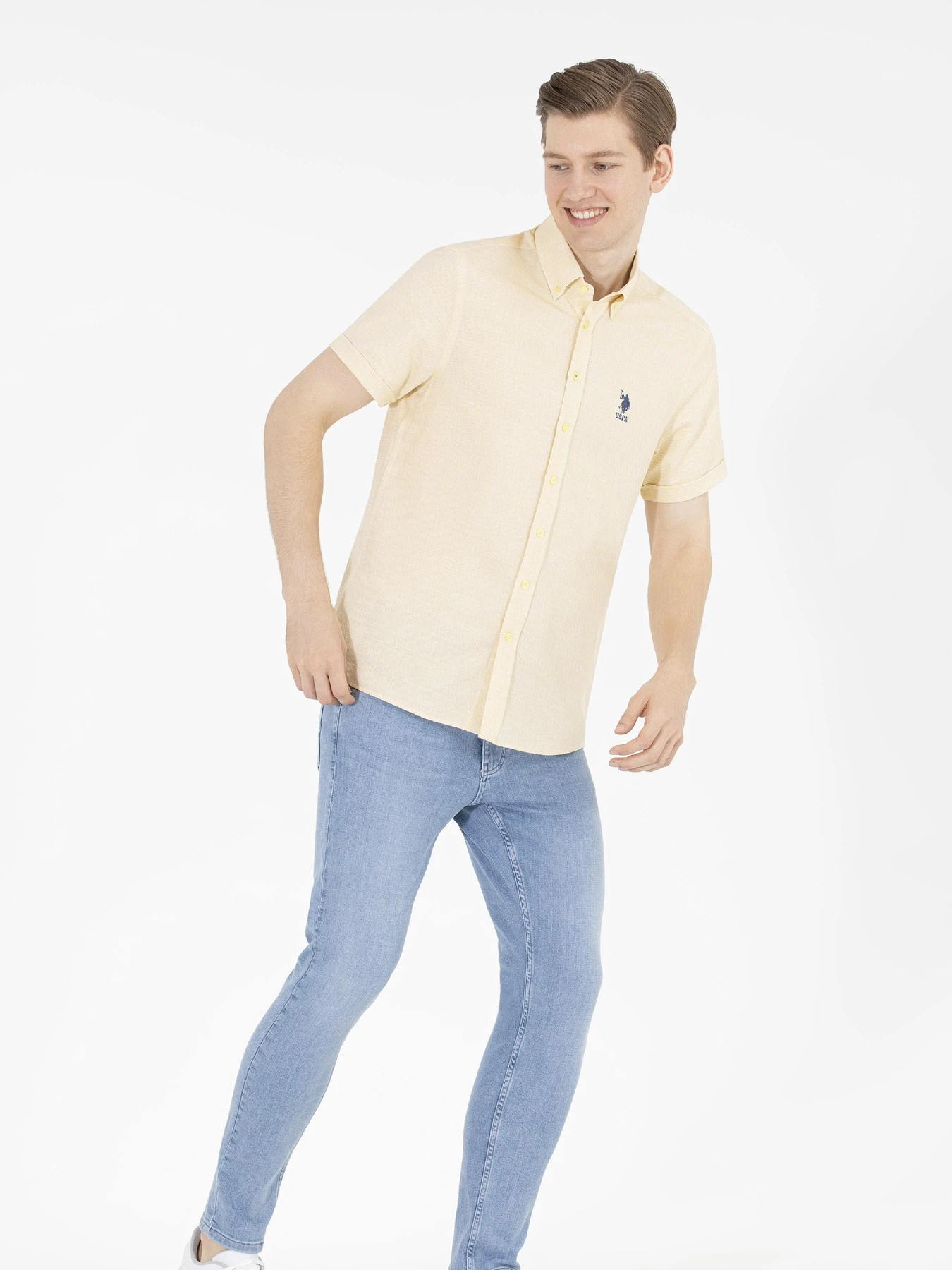 Рубашки US Polo модель G081GL004.000.1574036.VR004 Фото