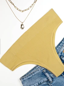 Нижнее белье ISSA Plus модель BL2-314_mustard Фото