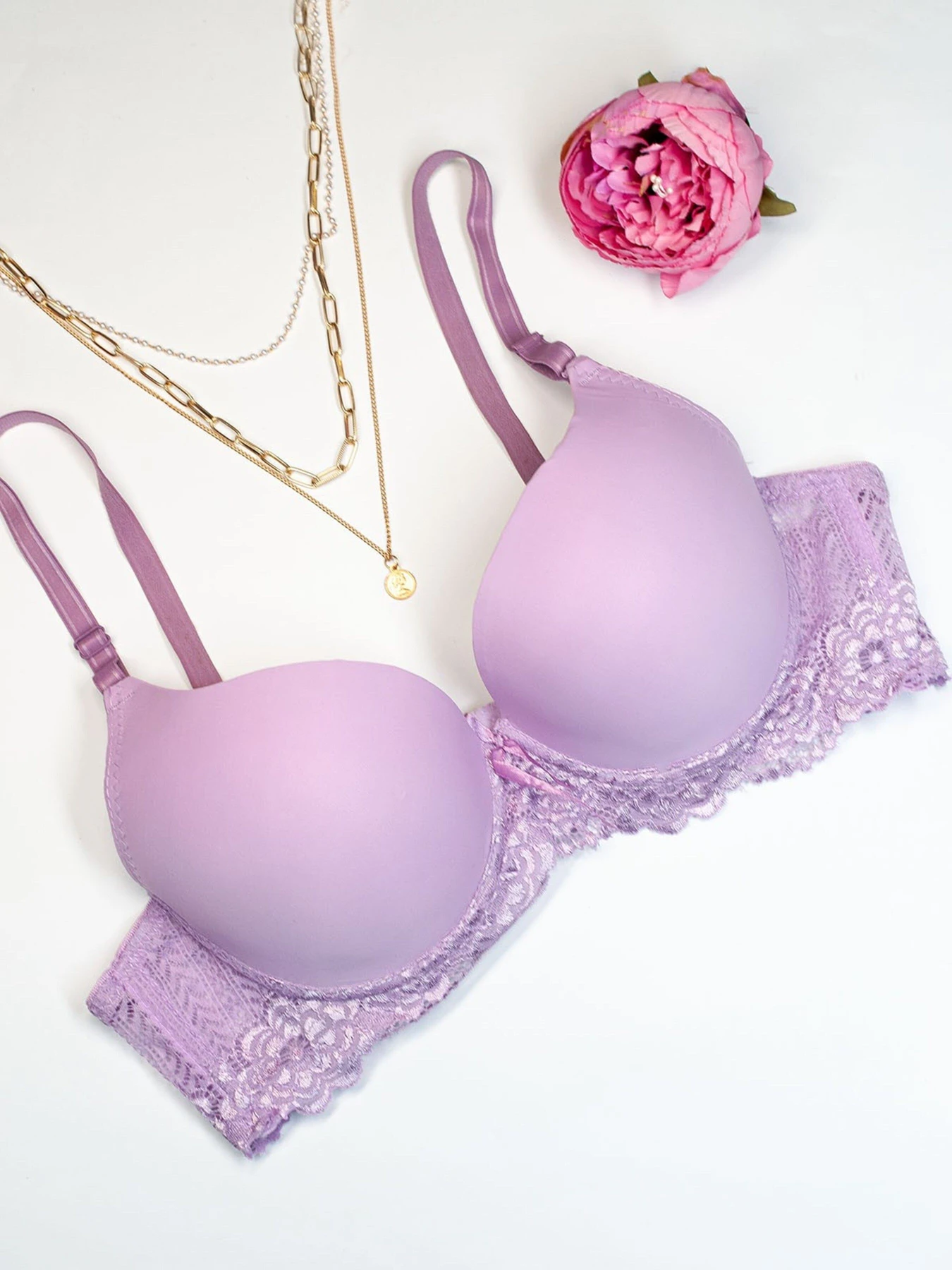 Нижня білизна ISSA Plus модель BL2-821_lilac Фото