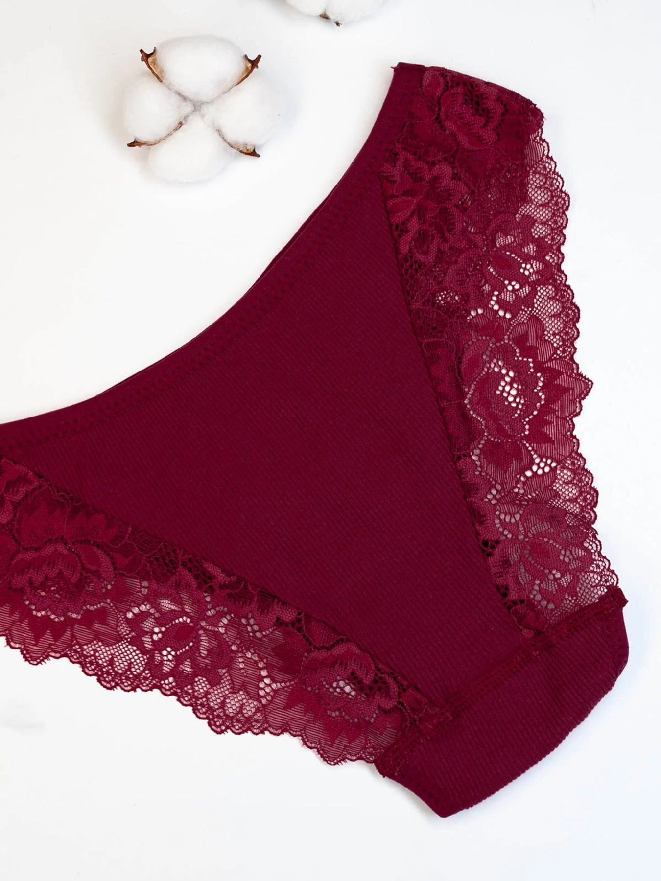 Нижнее белье ISSA Plus модель BL2-823_burgundy Фото