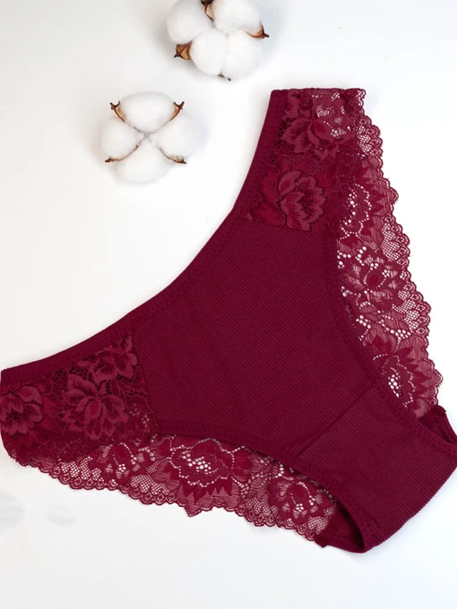 Нижнее белье ISSA Plus модель BL2-823_burgundy Фото