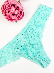 Нижнее белье ISSA Plus модель BL2-829_turquoise Фото