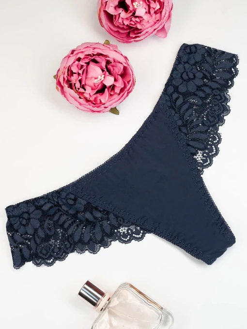 Нижня білизна ISSA Plus модель BL2-834_darkblue Фото