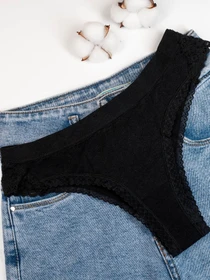 Нижня білизна ISSA Plus модель BL2-843_black Фото