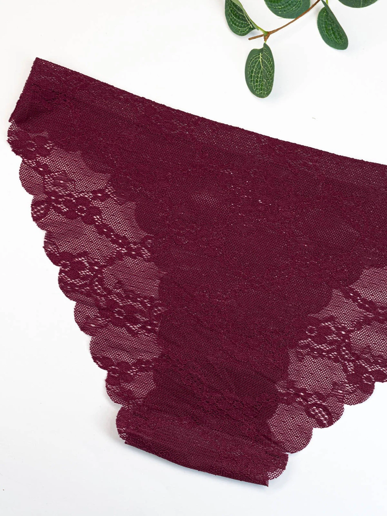 Нижнее белье ISSA Plus модель BL2-848_burgundy Фото