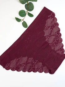Нижнее белье ISSA Plus модель BL2-848_burgundy Фото