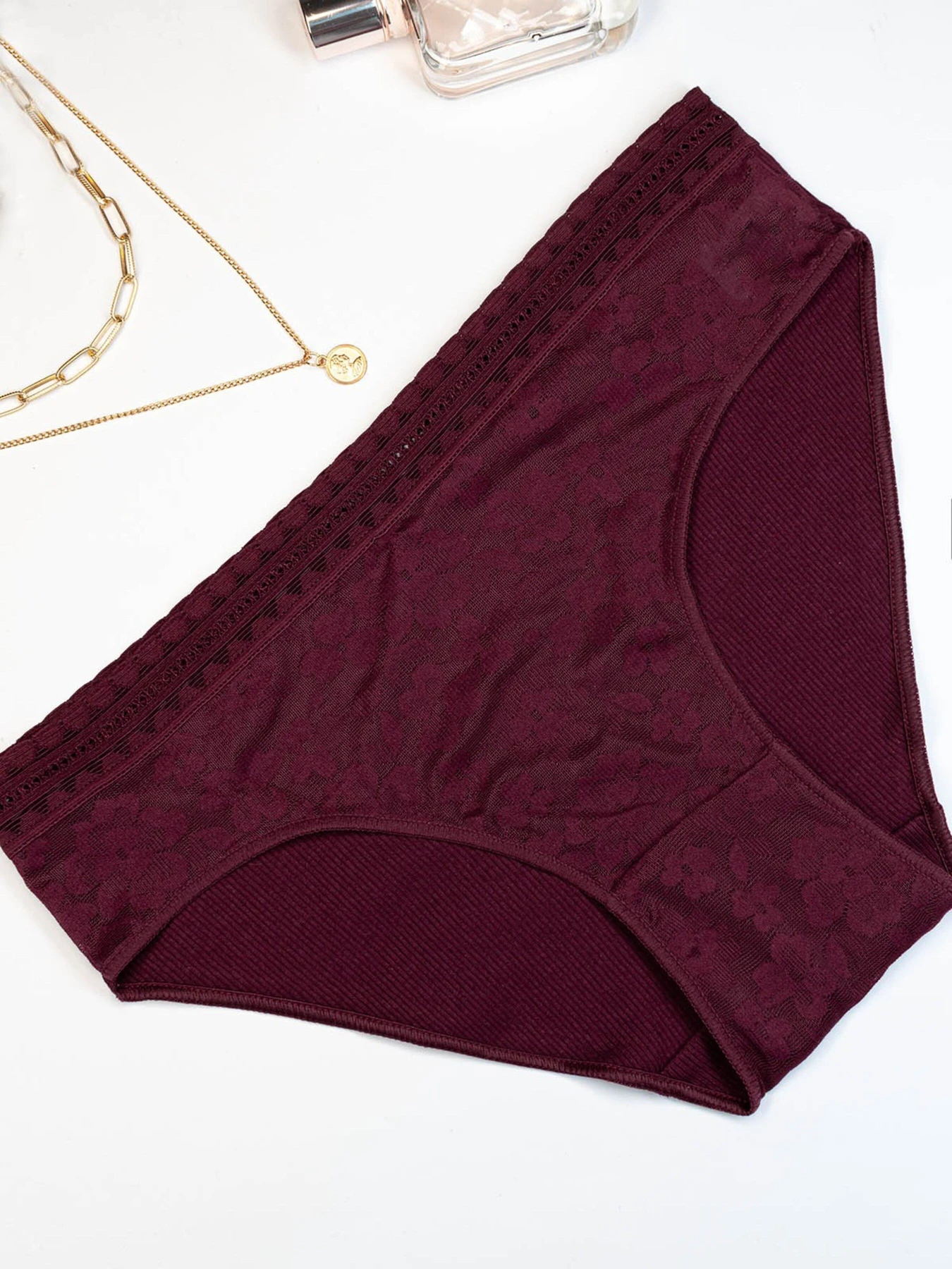 Нижнее белье ISSA Plus модель BL2-854_burgundy Нижнее белье ISSA Plus модель BL2-854_burgundy Фото