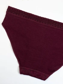 Нижнее белье ISSA Plus модель BL2-854_burgundy Фото